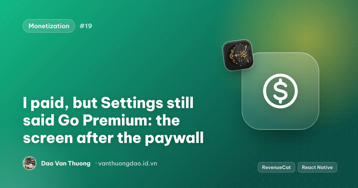 Cover: a Lockboxy Premium customer seeing their plan instead of the paywall